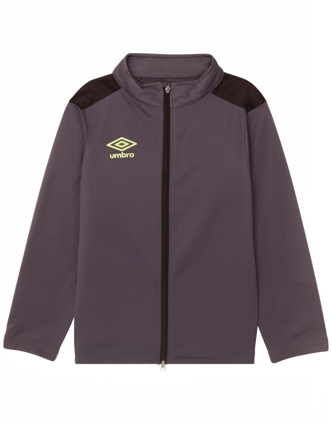 Umbro Jungen-Trainingsanzug-Top-Jacke, 11–12 Jahre, graues Polyester