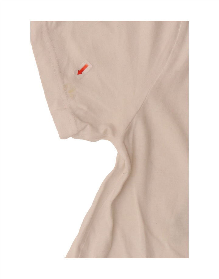 JORDAN Boys Graphic T-Shirt Top 10-11 Years Medium White Cotton Vintage Jordan and Second-Hand Jordan from Messina Hembry 