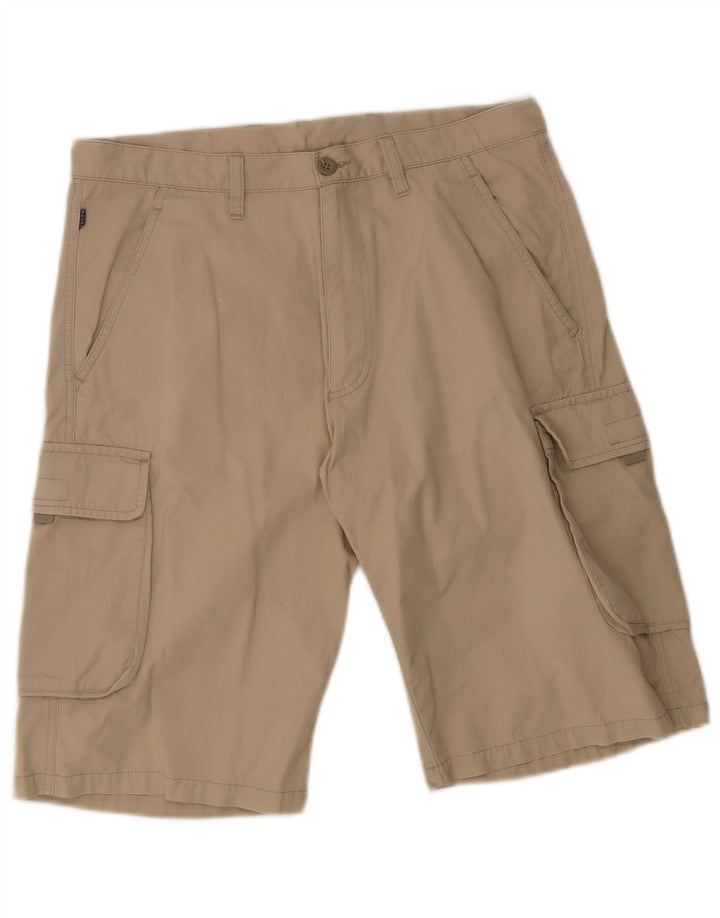 BELFE & BELFE Herren Cargo-Shorts W34 Große beige Baumwolle