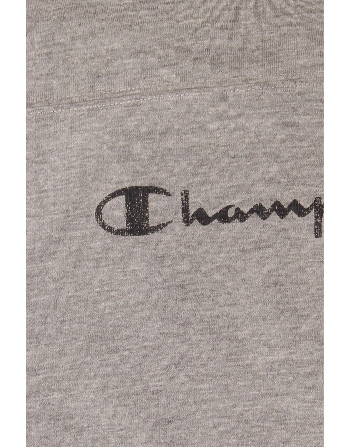 Champion Herren Graphic Top Langarm 2XL Grau Baumwolle