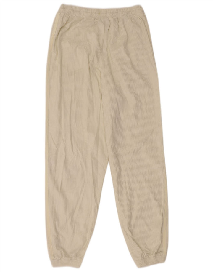 Adidas Damen Trainingshose Jogger UK 10 Small Weiß Polyester