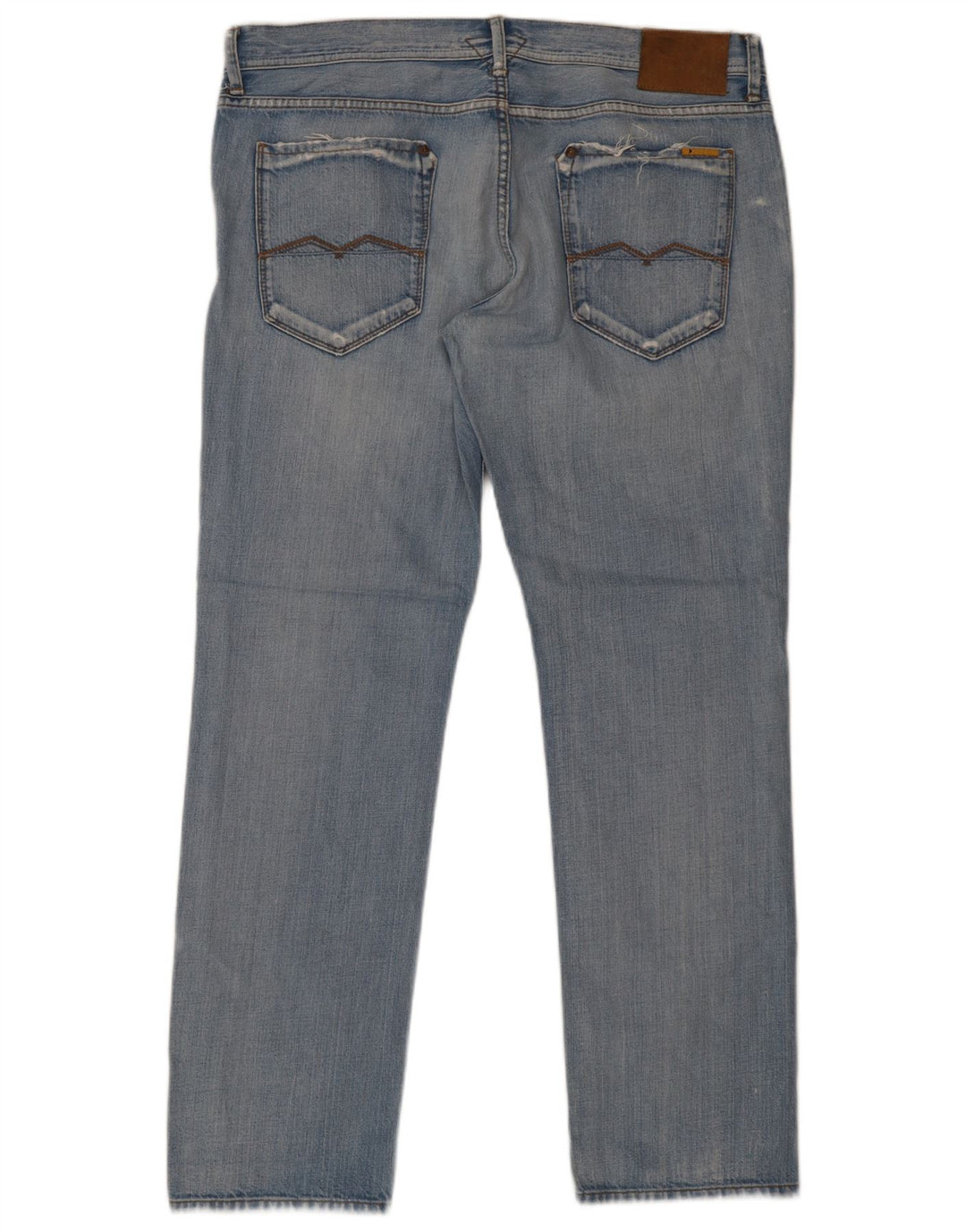 Meltin' Pot Herren Slim Jeans W38 L32 Blaue Baumwolle