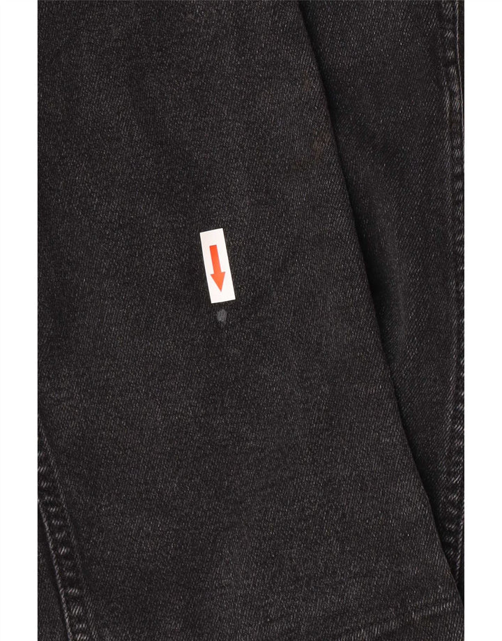 Wrangler Herren Straight Jeans W32 L32 Schwarz
