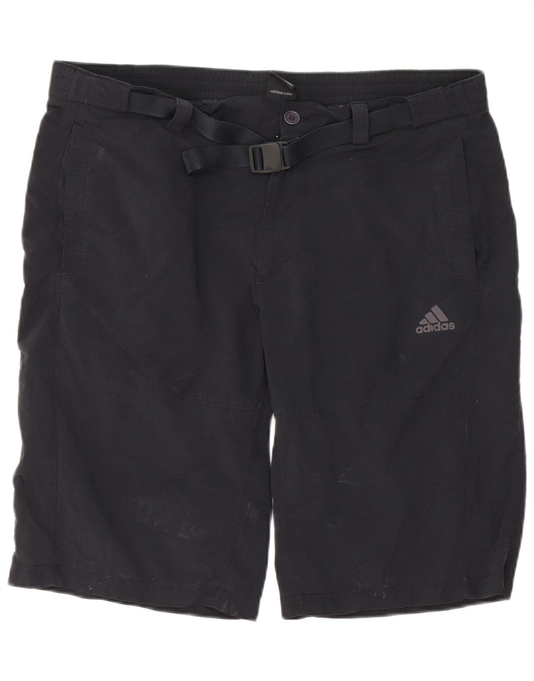 Adidas Herren Climalite Chino Shorts W38 XL Schwarz Polyester