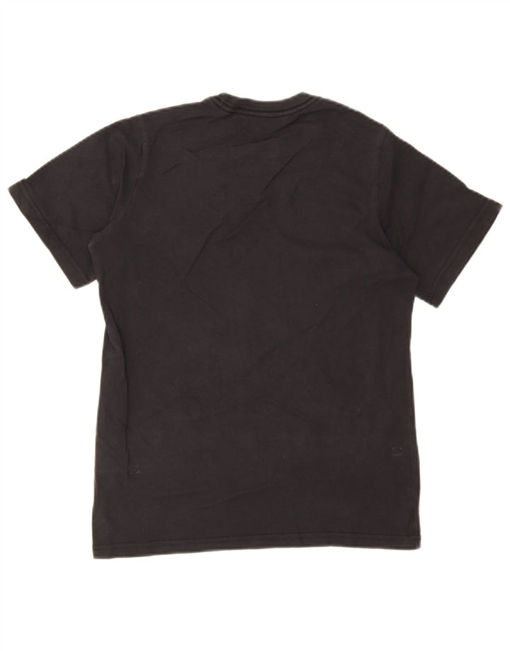 Nik George Grafik-T-Shirt für Jungen, 10–11 Jahre, mittelgroß, schwarze Baumwolle