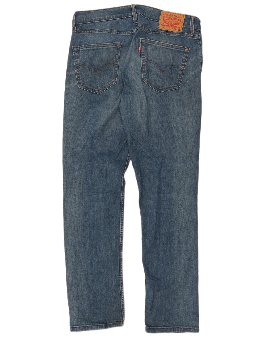 Levi's Herren 511 Slim Jeans W33 L32 Blaue Baumwolle