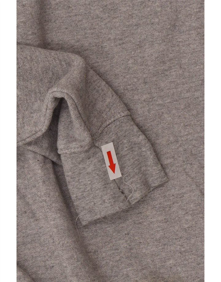 Topshop Herren-Sweatshirt mit Grafik, Größe S, Grau, Baumwolle