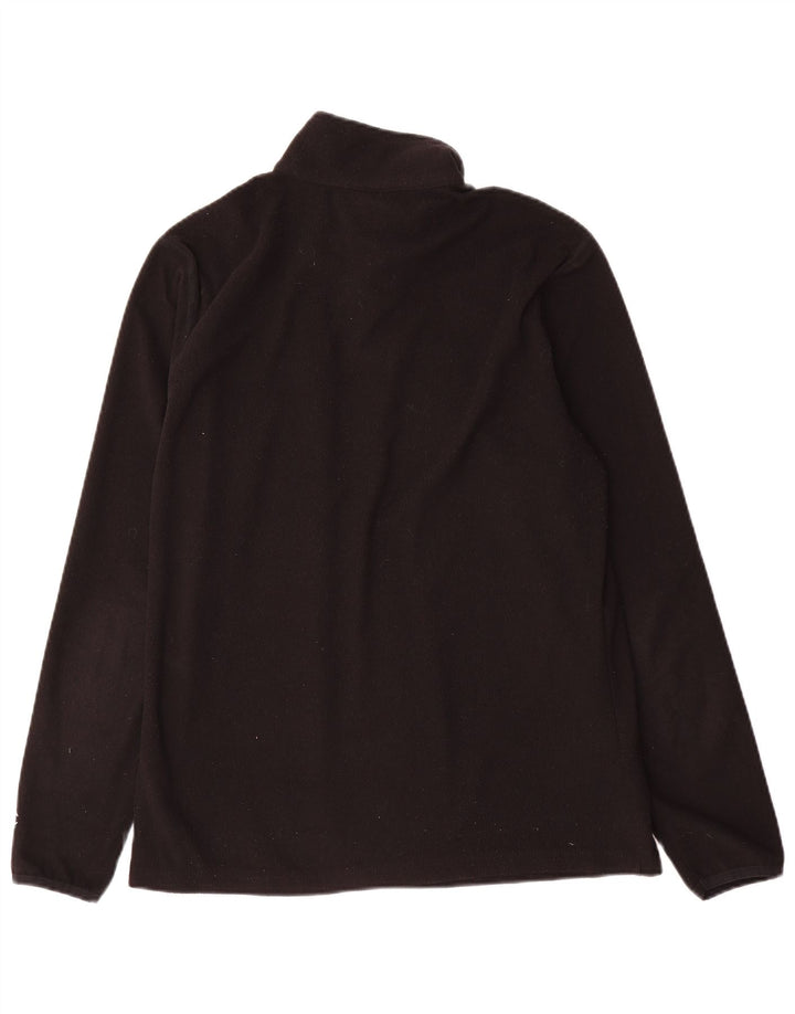 Champion Herren-Fleecepullover mit Reißverschluss, mittelgroß, Schwarz