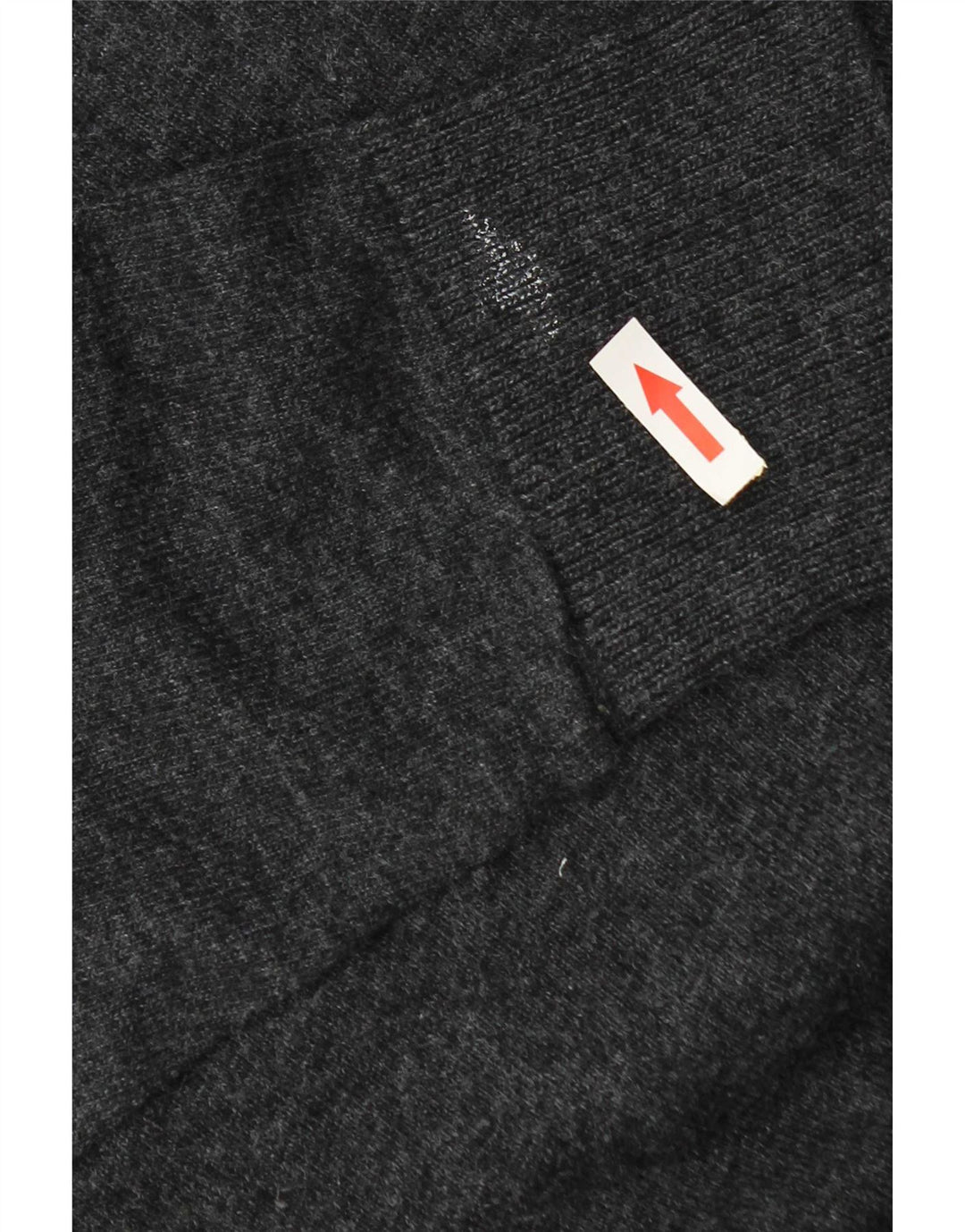 Franklin Marshall Herren-Pullover mit V-Ausschnitt, mittelgraue Viskose