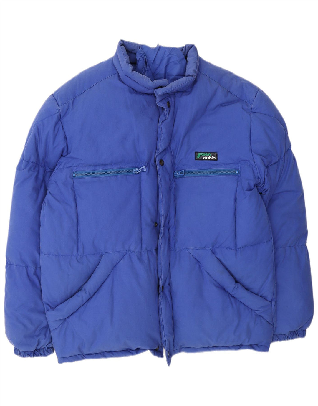 Dubin gepolsterte Herren-Skijacke IT 52 XL aus blauer Baumwolle
