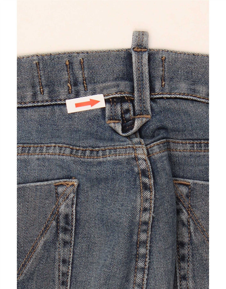 Jeckerson Damen Slim Jeans W32 L31 Blaue Baumwolle