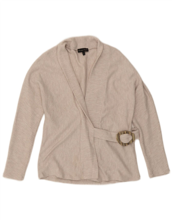 Phase Eight Damen-Wickel-Cardigan, Gr. 10, Größe S, Beige, Polyester