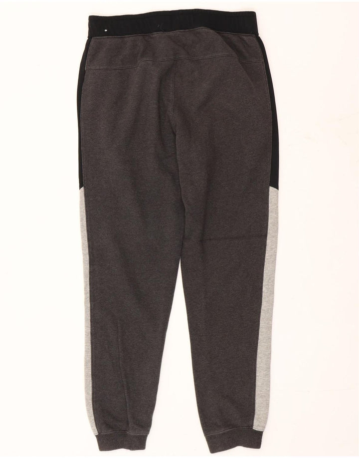 Nike Herren-Trainingshose, Jogginghose, Größe S, Grau, Colourblock-Baumwolle
