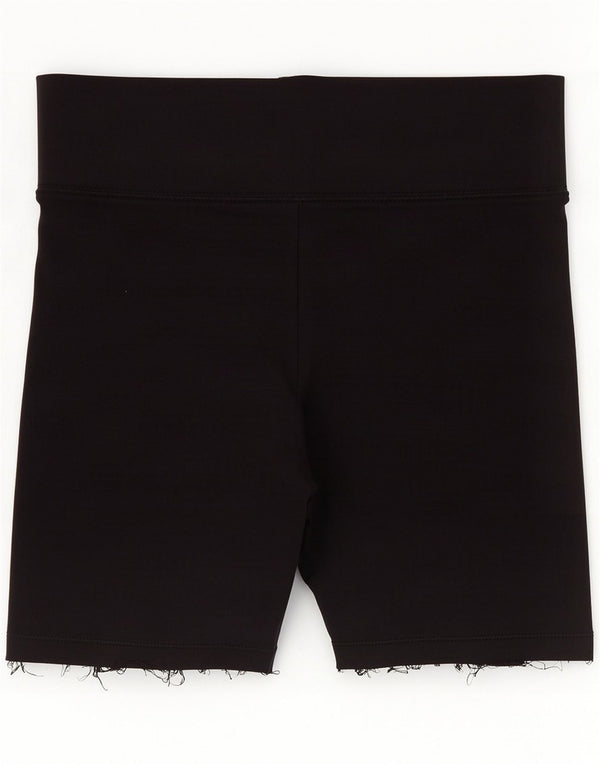 Nike Damen Sportshorts UK 12 Medium Black Cotton