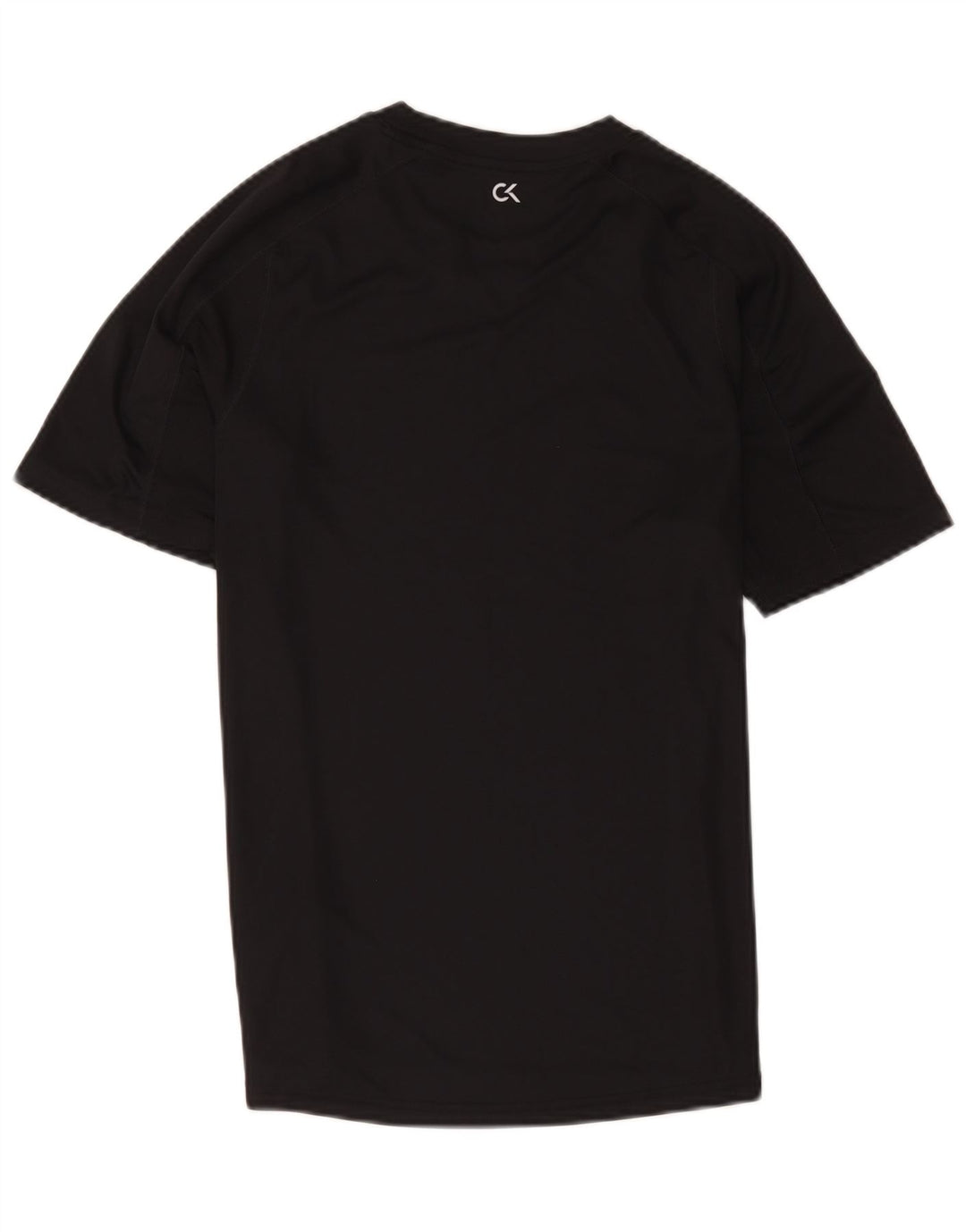 Calvin Klein Herren-T-Shirt mit Grafik, Größe S, Schwarz, Polyester
