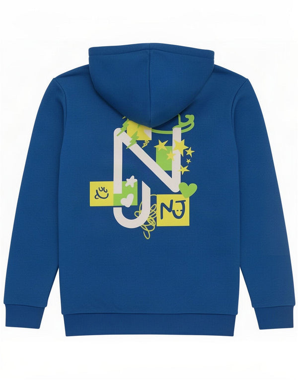 Puma Jungen Kapuzenpullover 11–12 Jahre, blaue Baumwolle