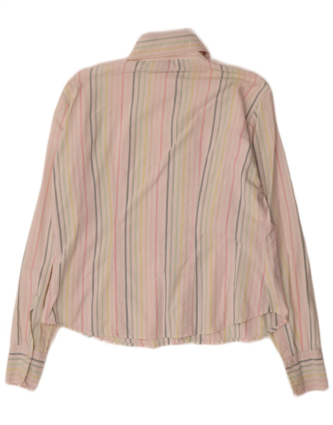 Gant Damen-Oversize-Hemd, UK 10, Größe S, mehrfarbig, Nadelstreifen-Baumwolle