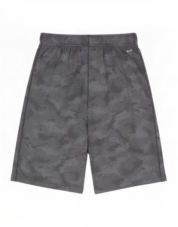 Nike Dri Fit Bermuda Sportshorts für Jungen, 12–13 Jahre, Größe L, Schwarz, Camouflage