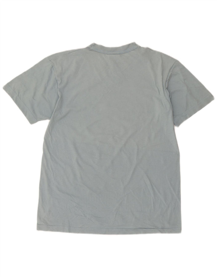 Diadora Herren-T-Shirt mit Grafik, groß, aus blauer Baumwolle