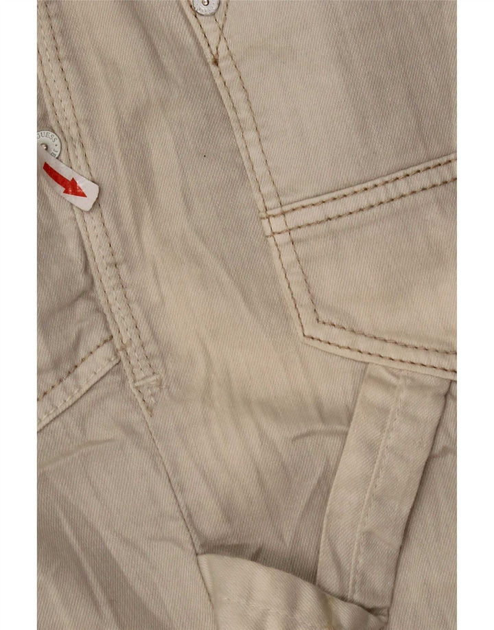 Guess Denim-Cargo-Rock für Damen, W28, mittelbeige Baumwolle