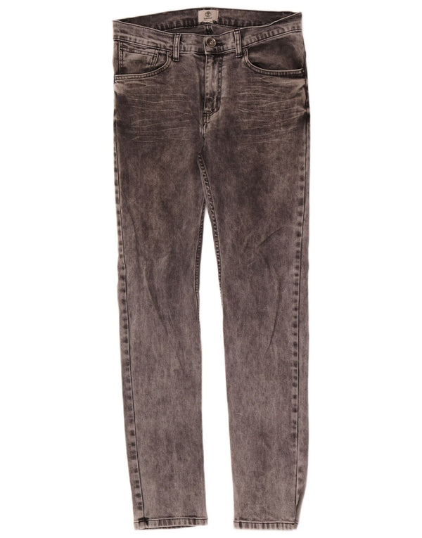 Timberland Mädchen Graphic Slim Jeans 15–16 Jahre W30 L32 Grau