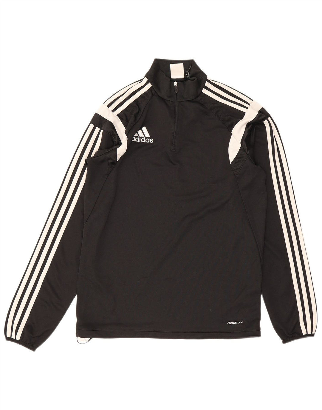 Adidas Climacool Pullover-Trainingsanzug für Herren, Größe S, Schwarz, Farbblock