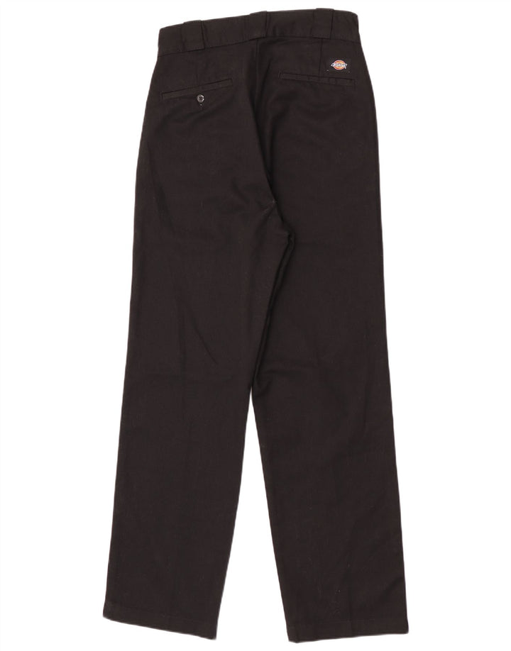 Dickies Damen gerade Chinohose W26 L29 Schwarz