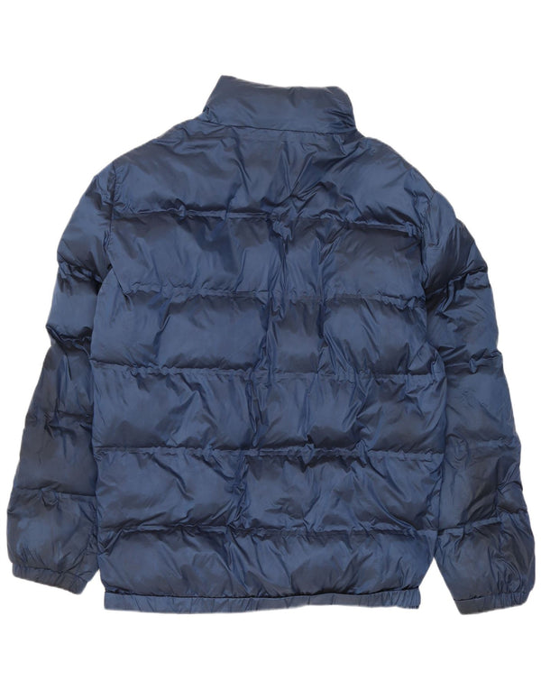 Guess Wattierte Herrenjacke UK 38 Medium Navy Blue Polyamid