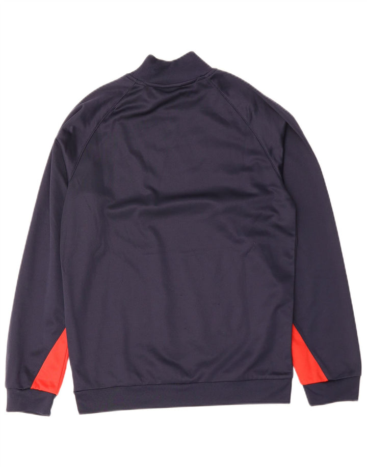 Umbro Herren Sweatshirt Pullover XS Marineblau Colourblock Polyester