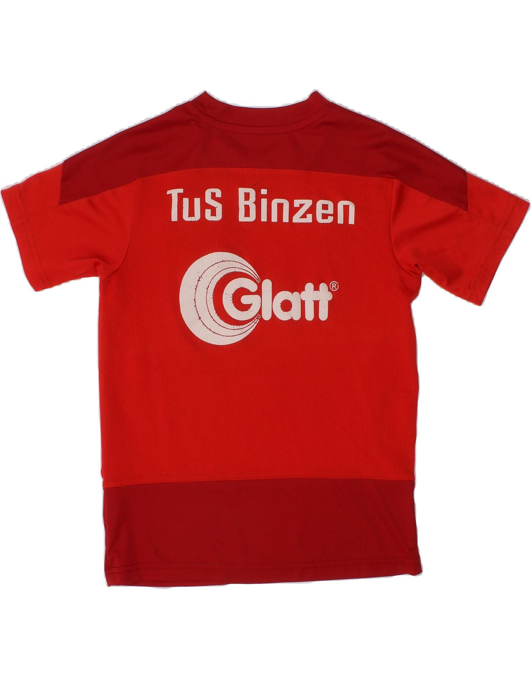 PUMA Boys Graphic T-Shirt Top 7-8 Years Red Colourblock Polyester Vintage Puma and Second-Hand Puma from Messina Hembry 