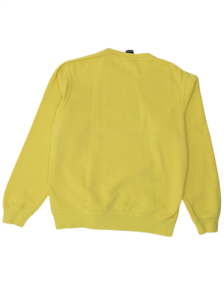 Nike Herren-Sweatshirt-Pullover aus mittelgelber Baumwolle