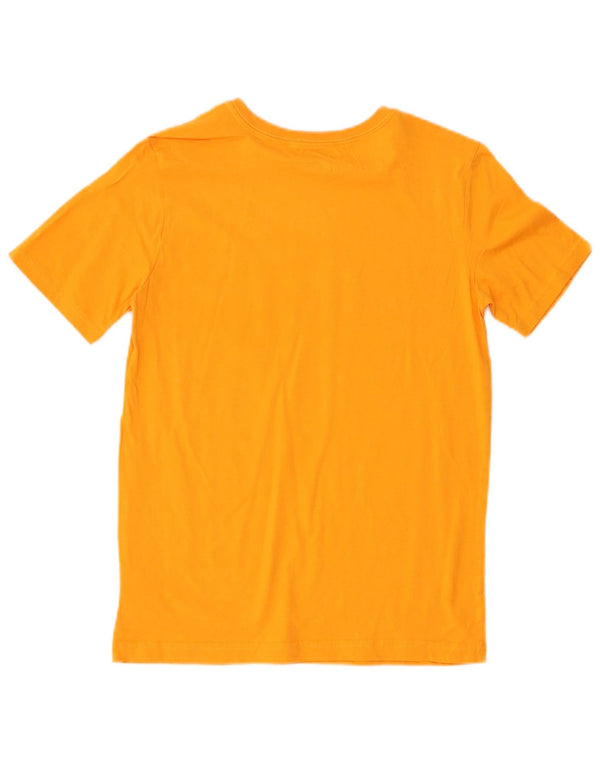 PUMA Jungen Graphic T-Shirt Top 13-14 Jahre Orange Baumwolle