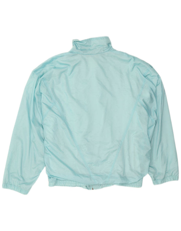 VINTAGE Herren-Trainingsanzug-Top-Jacke XL Blau