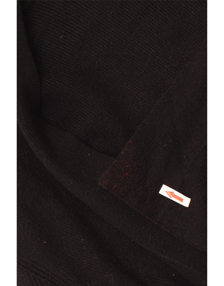 Marks & Spencer Damen Longline Open Cardigan Pullover UK 20 2XL Schwarz