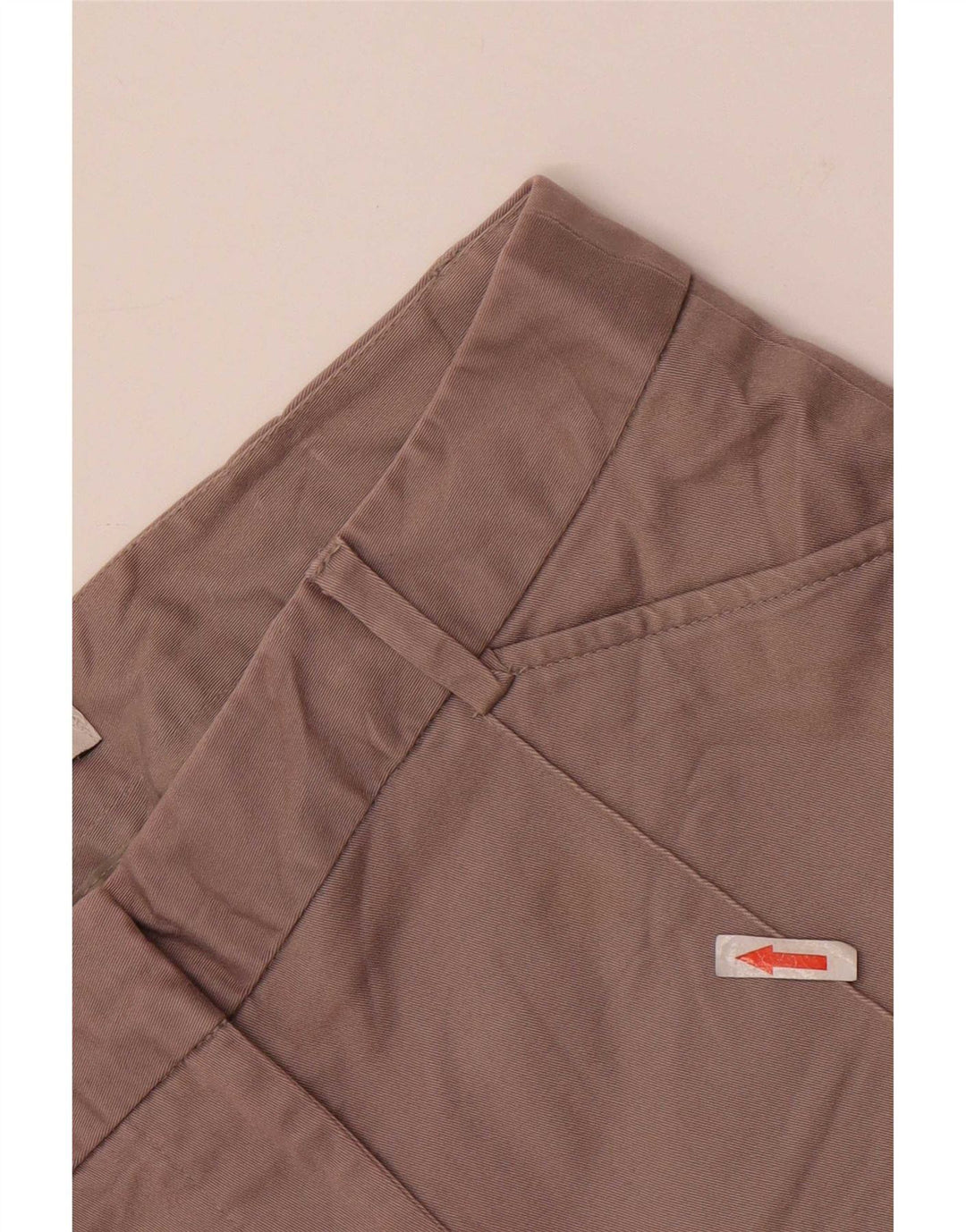 Zara Damen Casual Shorts Medium W28 Braune Baumwolle