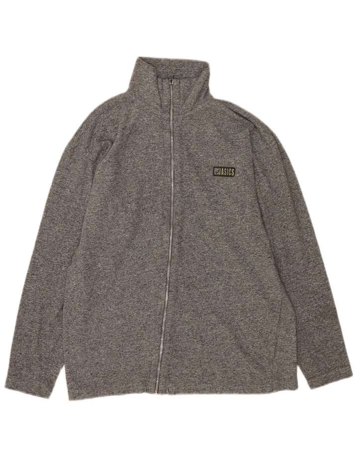 Asics Herren-Cardigan-Pullover, klein, Grau