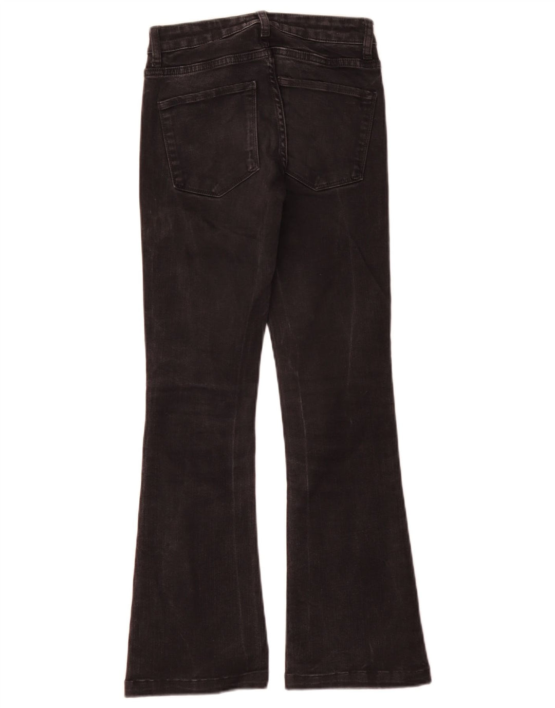 Zara Damen Schlagjeans EU 34 2XS W24 L28 Schwarz
