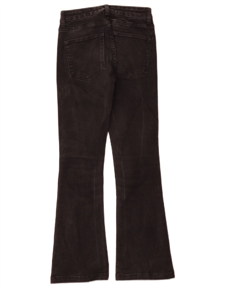 Zara Damen Schlagjeans EU 34 2XS W24 L28 Schwarz