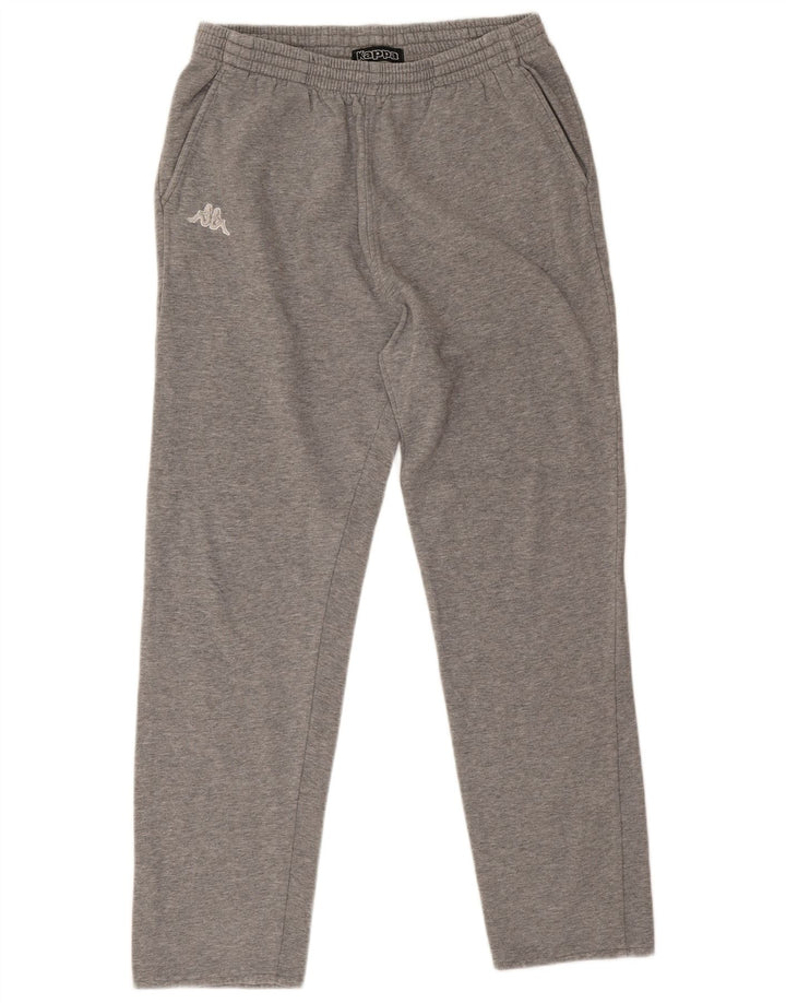 Kappa Herren-Trainingshose XL, grau gefleckte Baumwolle