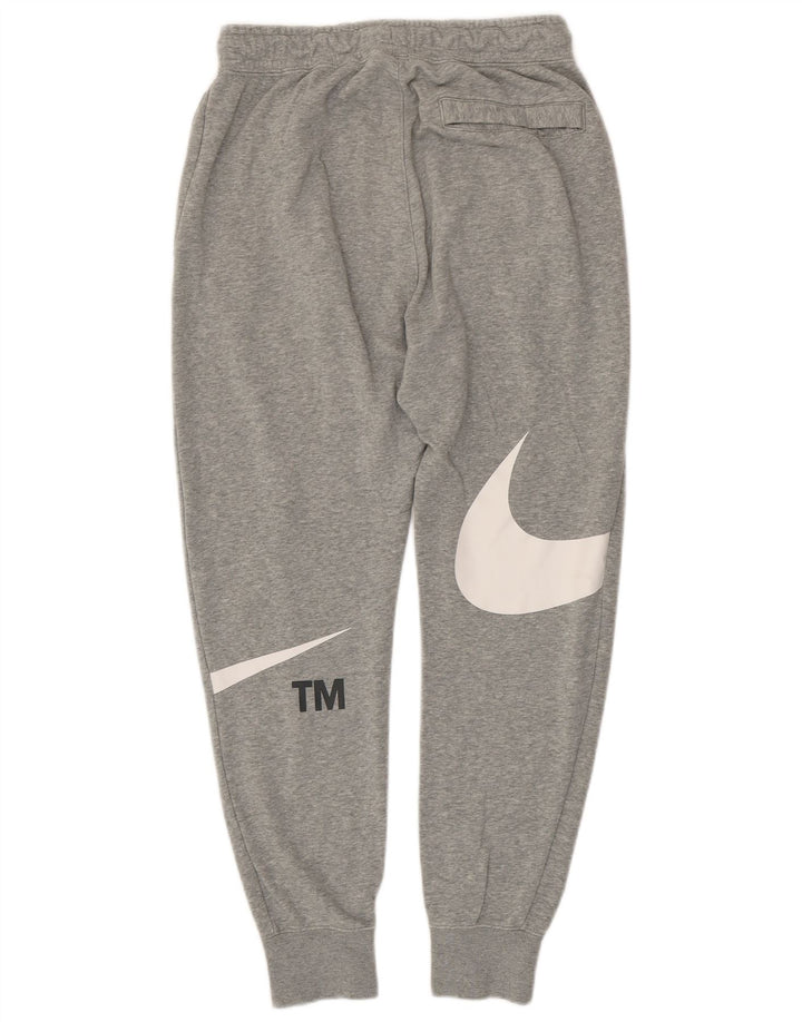 Nike Herren-Trainingshose mit Grafik, Größe S, Baumwolle, Grau
