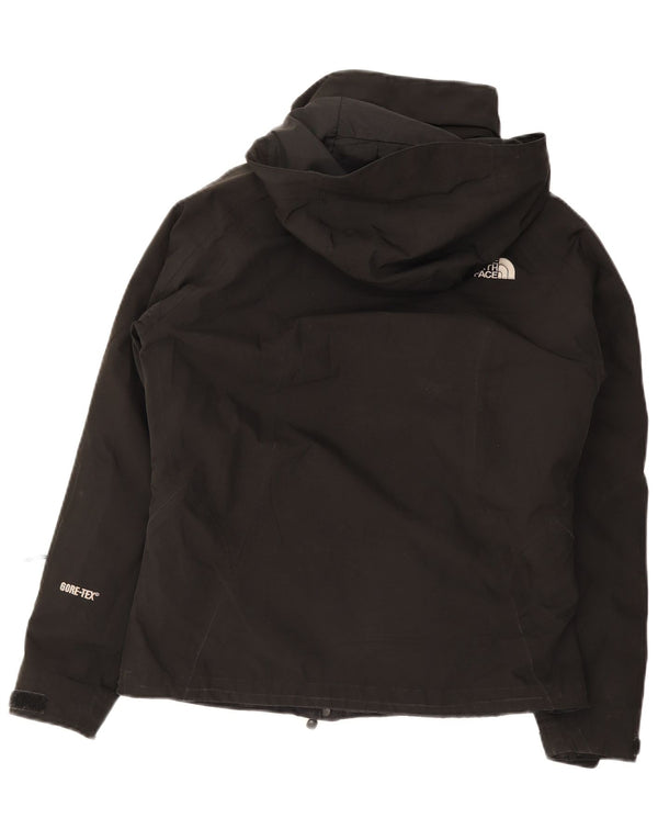 The North Face Damen-Windbreaker-Jacke mit Kapuze, übergroß, Gr. 10, Schwarz