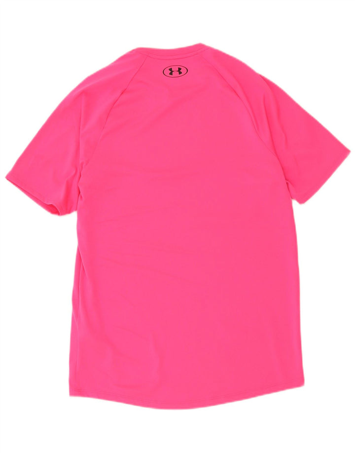 Under Armour Herren T-Shirt Top Small Rosa Polyester