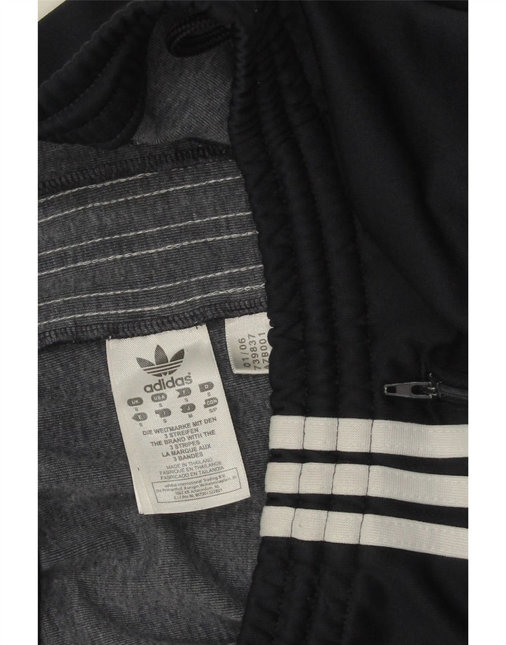 Adidas Herren-Trainingshose mit Grafik, Größe S, Schwarz, Polyester