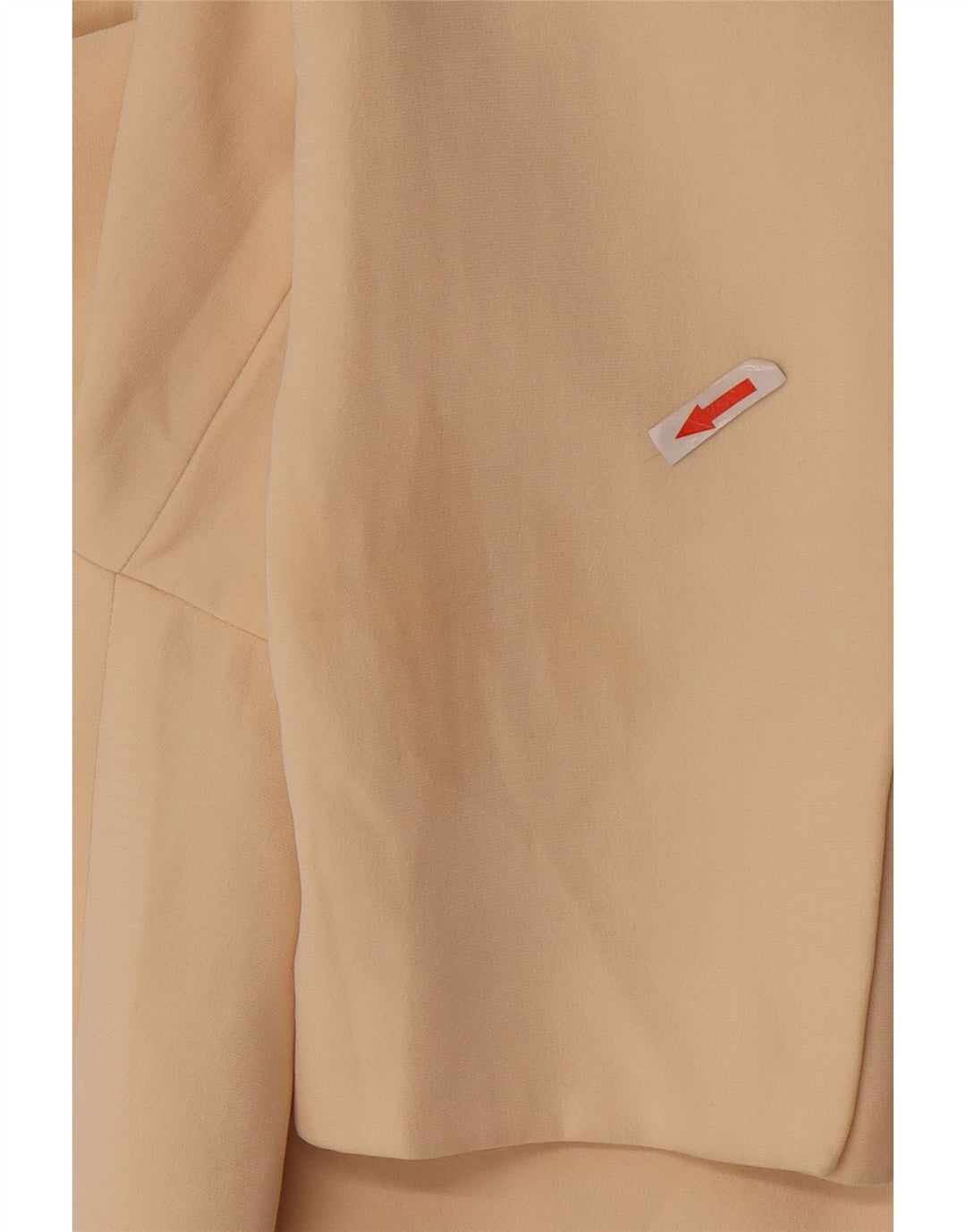 Zara Damen 2-Knopf-Übergröße-Blazer-Jacke, UK 10, Small, Beige, Polyester