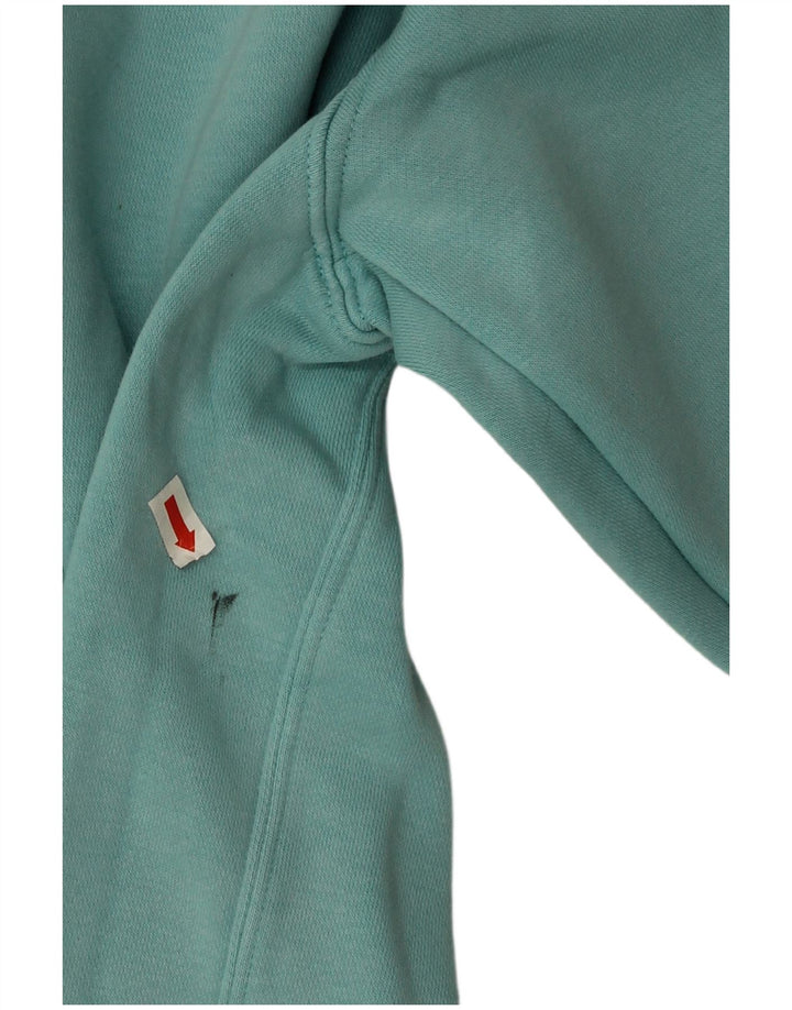 Nike Herren Sweatshirt Pullover Small Türkis Baumwolle