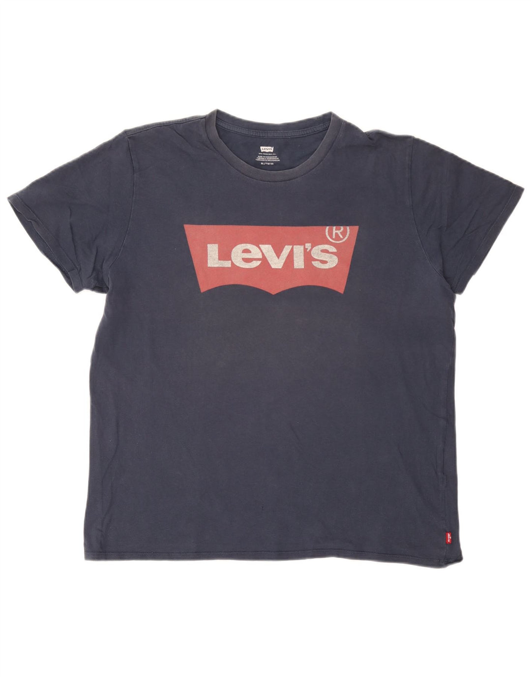 Levi's Herren-T-Shirt mit Grafik, XL, Marineblau, Baumwolle