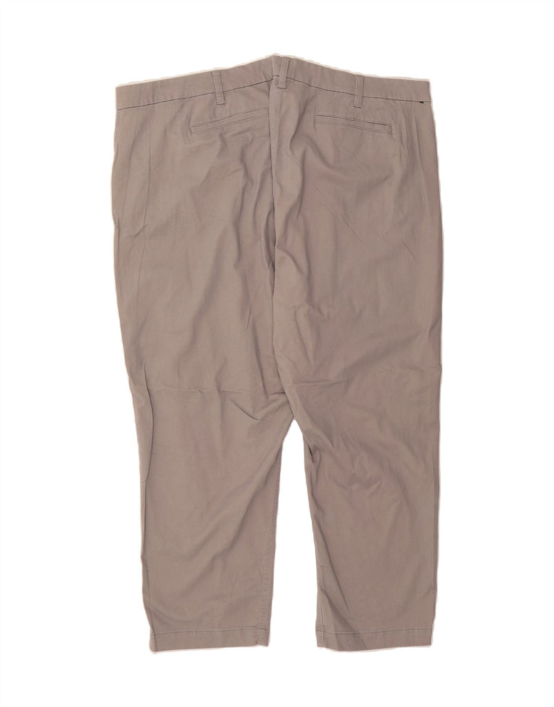 J. CREW Womens Girlfriend High Waist Chino Trousers US 24 4XL W50 L28 Grey Vintage J. Crew and Second-Hand J. Crew from Messina Hembry 