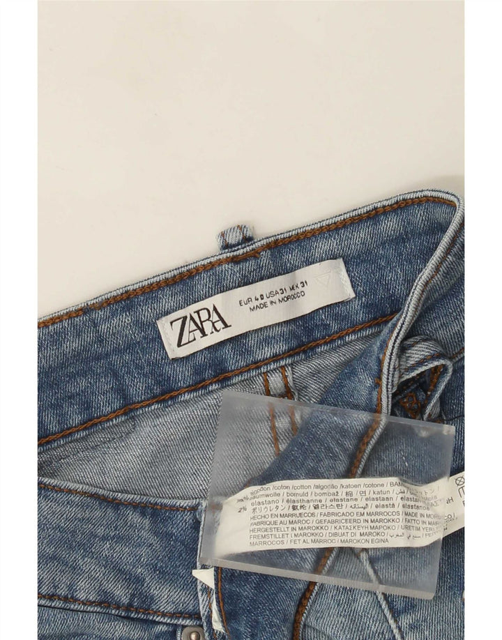Zara Herren Slim Jeans EU 40 Medium W31 L30 Blaue Baumwolle