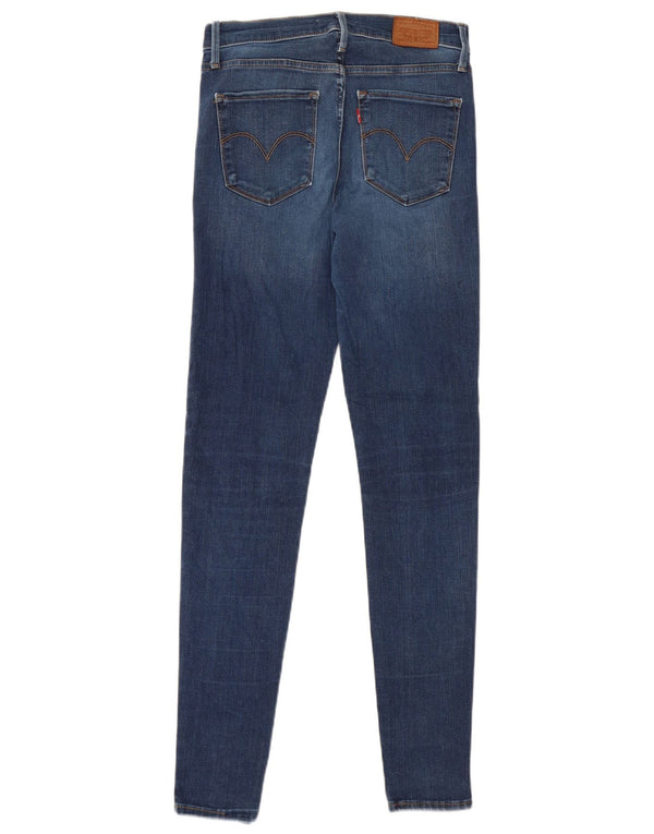 Levi's Damen 720 Super Skinny Jeans W26 L30 Blaue Baumwolle