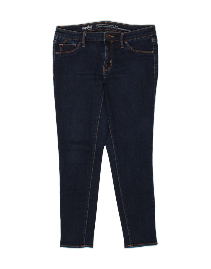 MOSSIMO Womens Mid Rise Legging Cropped Jeans US 6 Medium W28 L25  Blue Vintage Mossimo and Second-Hand Mossimo from Messina Hembry 